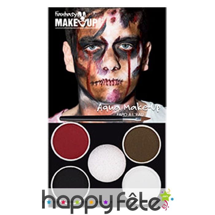 Kit de maquillage de zombie à l'eau