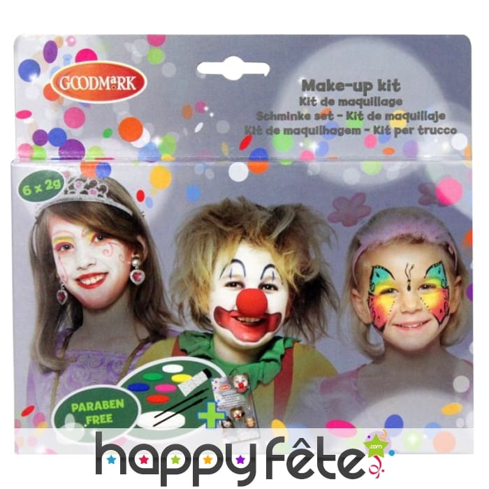Kit de maquillage fantaisie pour enfant