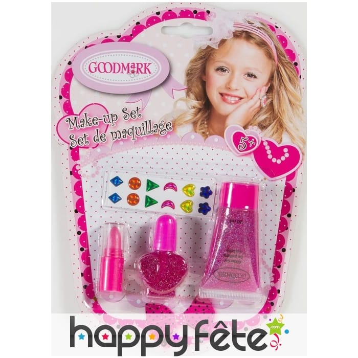 Kit de maquillage fashion pour petite fille