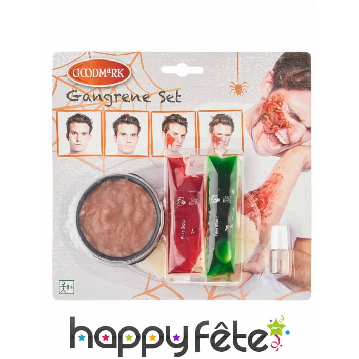 Kit de maquillage gangrène
