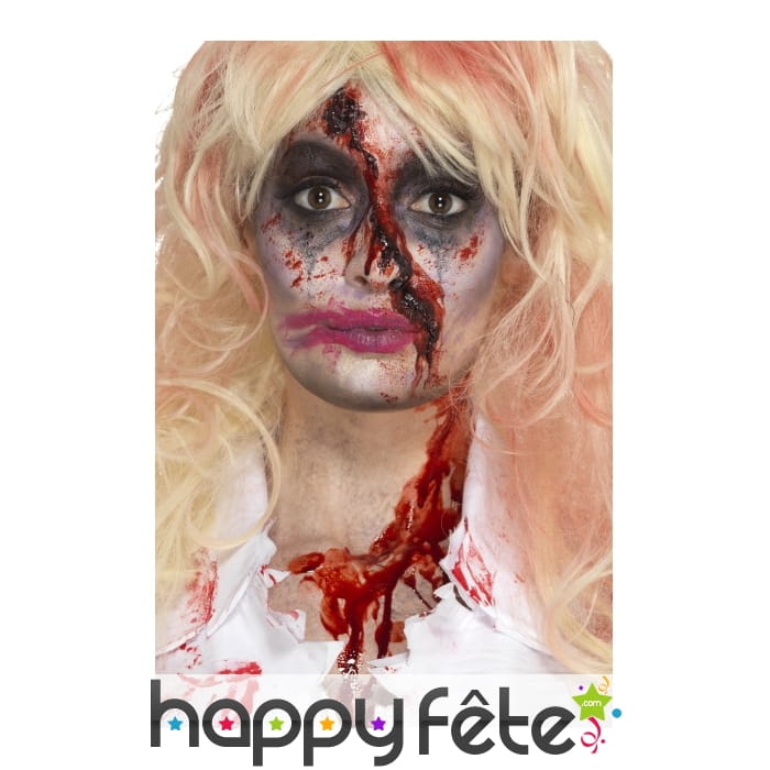 Kit de maquillage infirmière zombie