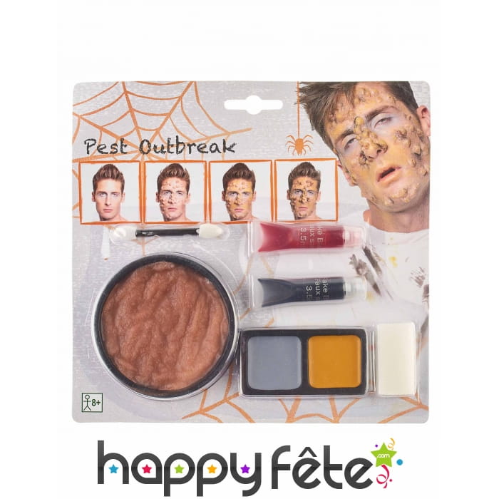 Kit de maquillage peste