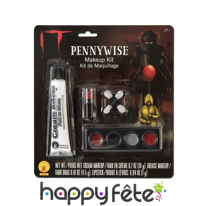 Kit de maquillage pour clown du film Ça