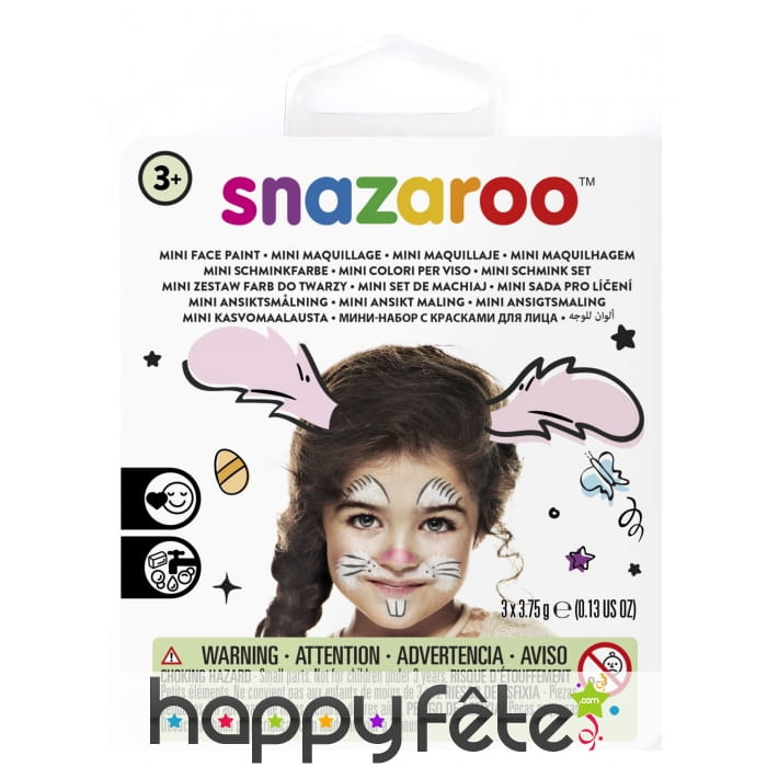 Kit de maquillage pour devenir un petit lapin