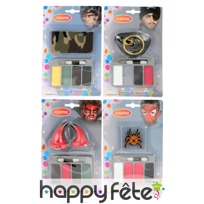 Kit de maquillage pour garçon