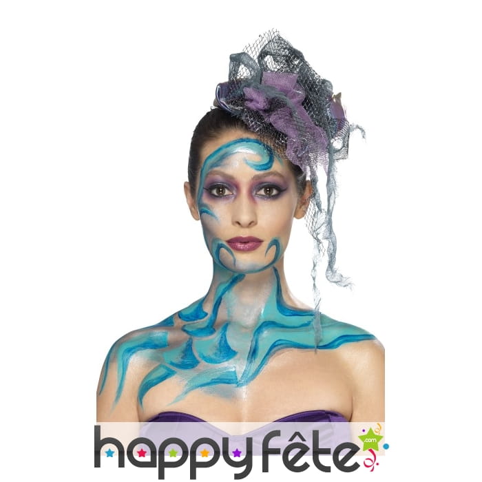 Kit de maquillage turquoise au latex