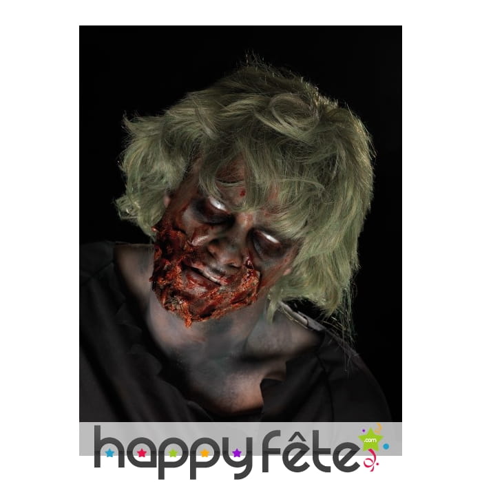 Kit de maquillage zombie latex