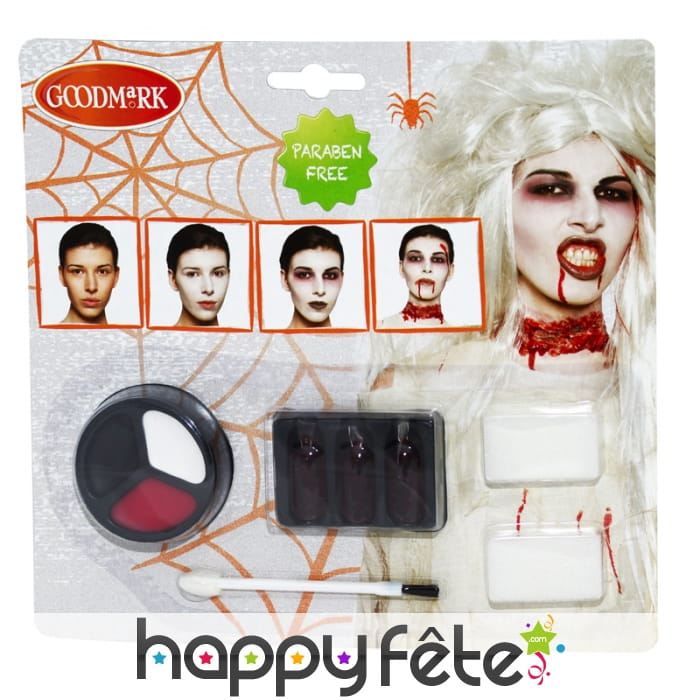 Kit de maquillage zombie pour femme