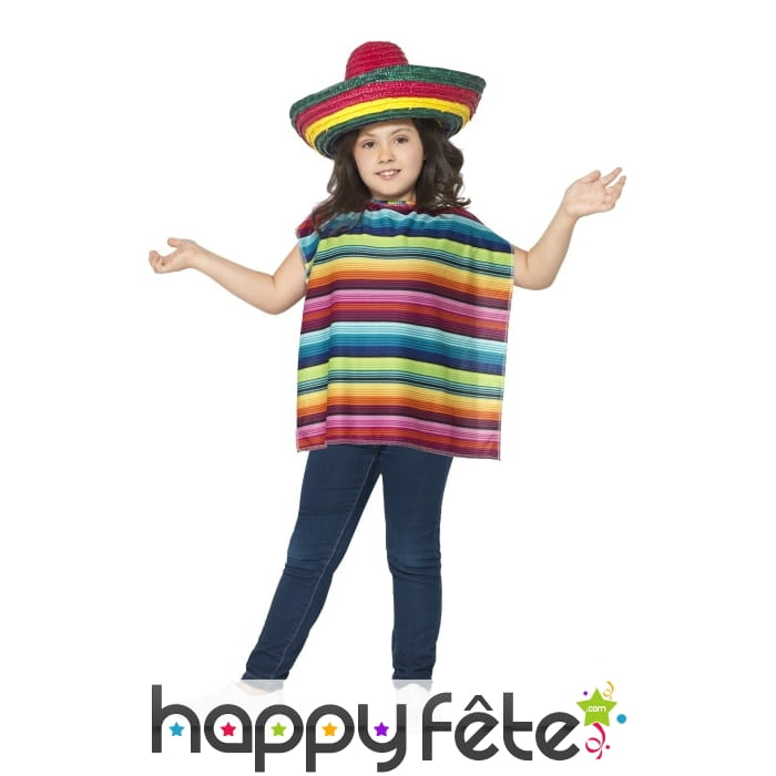 Kit déguisement mexicain pour enfant