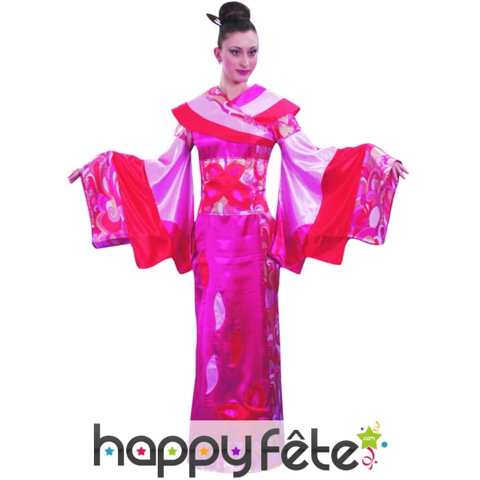 Kimono d'Osaka fuschia