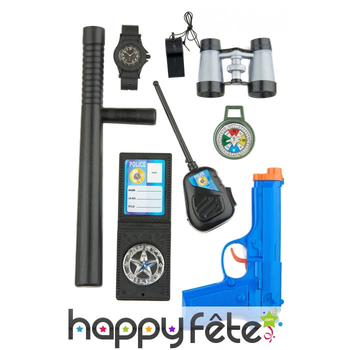 Kit de petit Policier pour enfant