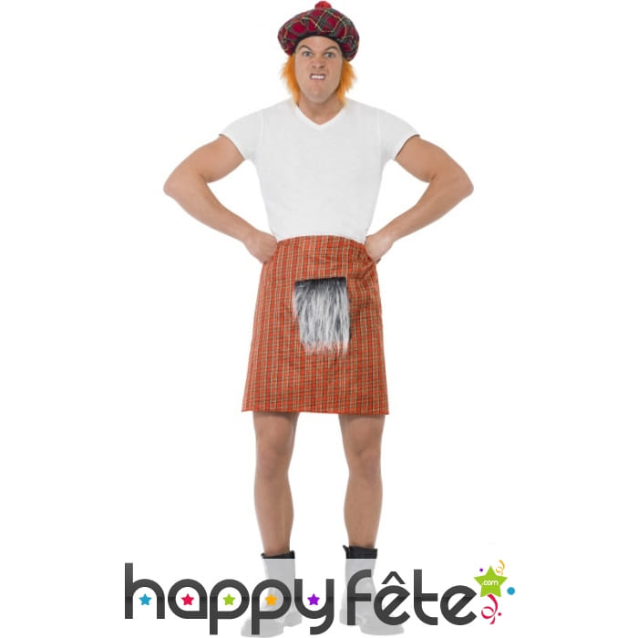 Kilt écossais rouge