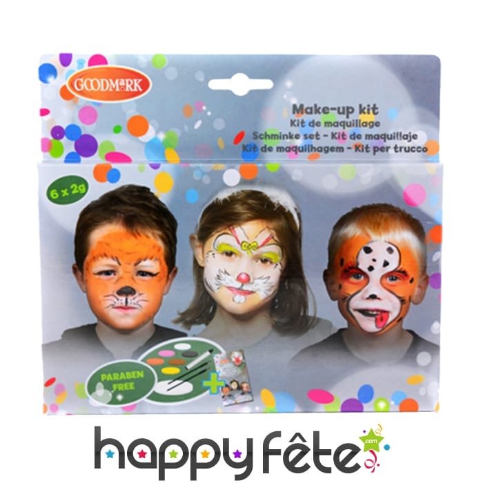 Kit maquillage animaux