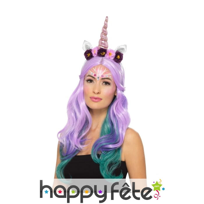 Kit maquillage de licorne pour adulte