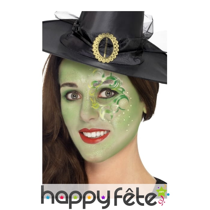 Kit maquillage de sorcière verte