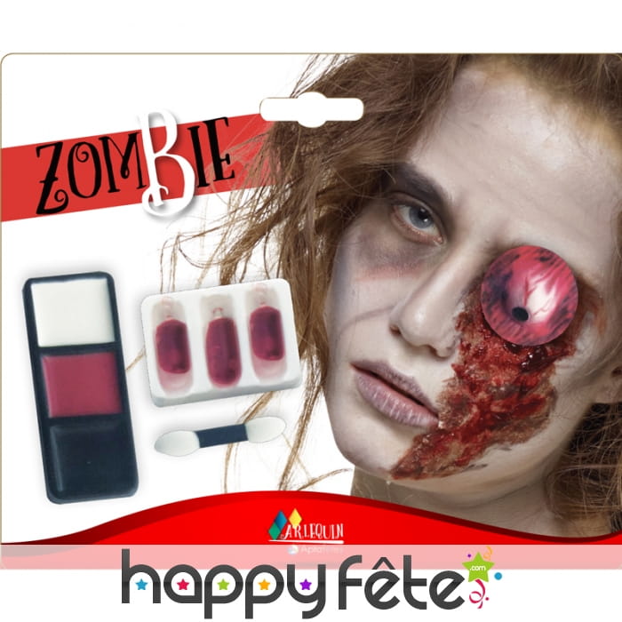 Kit maquillage de zombie