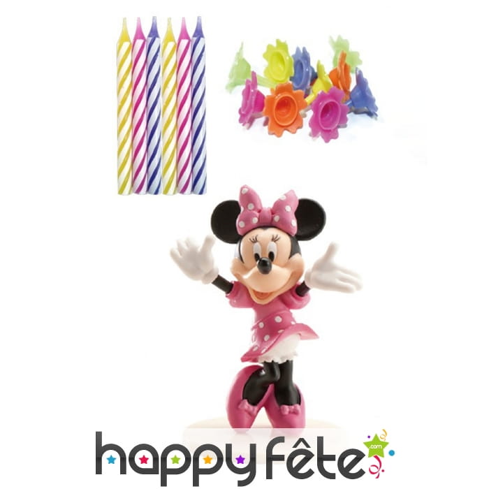 Kit Minnie Mouse de décoration de gâteau