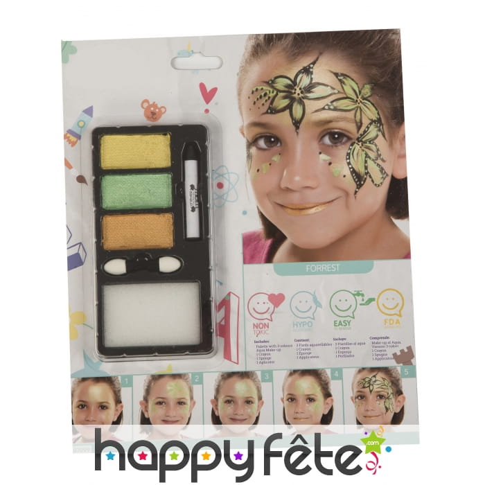 Kit maquillage princesse de la nature pour enfant