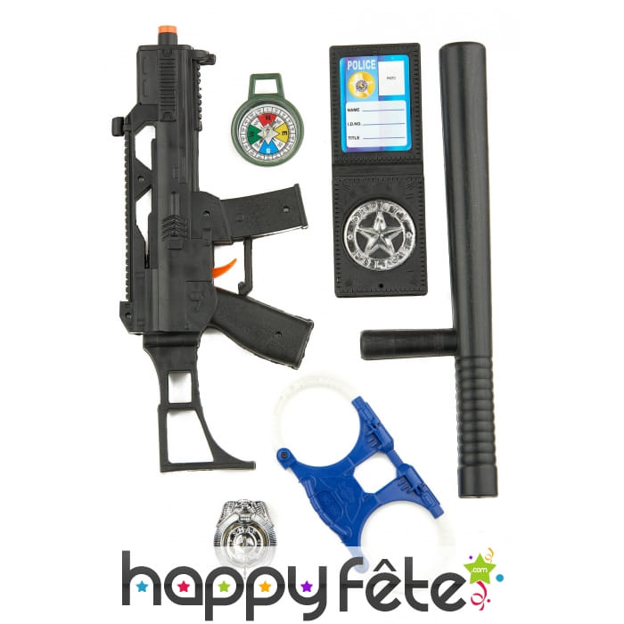 Kit Policier intervention pour enfant