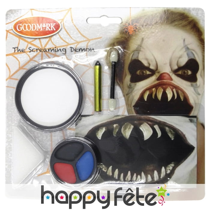 Kit pour maquillage de démon