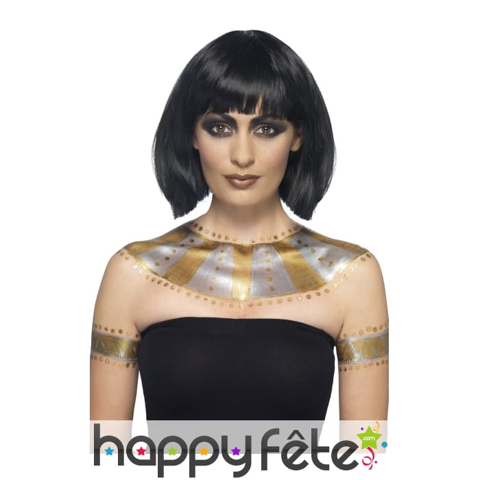 Kit pour maquillages métalliques. Doré et argenté