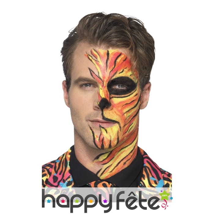 Kit pour maquillages néons, réagit aux UV