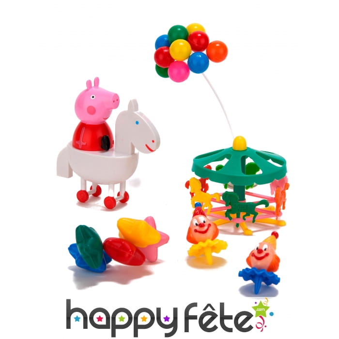 Kit Peppa Pig pour décorations de gâteaux