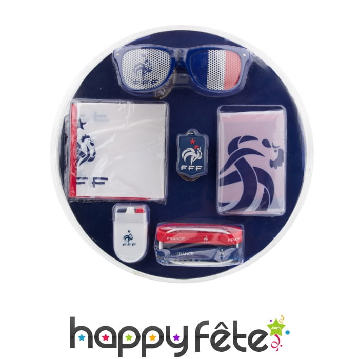 Kit pour supporter équipe de France FFF