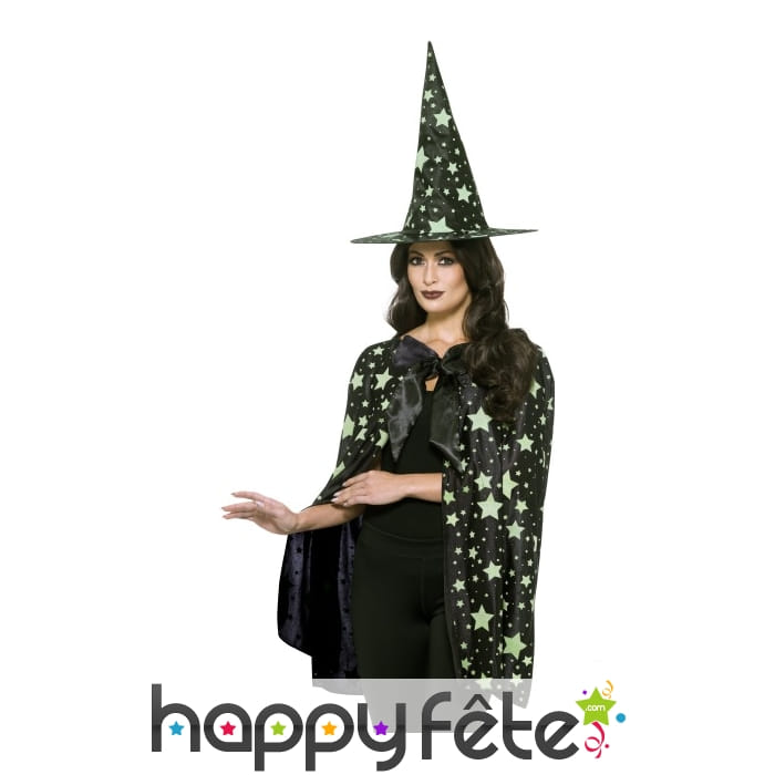 Kit sorcière de la nuit phosphorescent