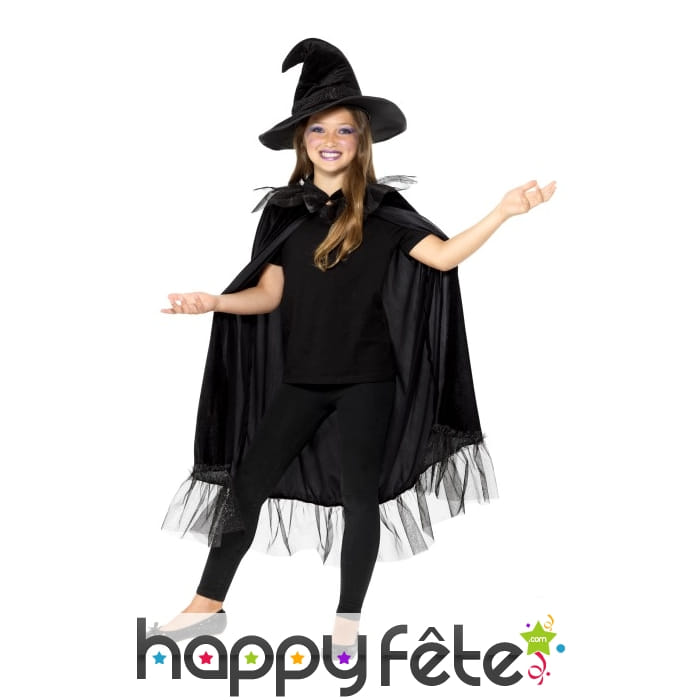 Kit scintillant noir de petite sorcière