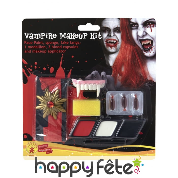 Kit vampire de maquillage pour adulte