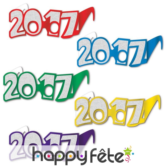 Lunettes 2017 en carton