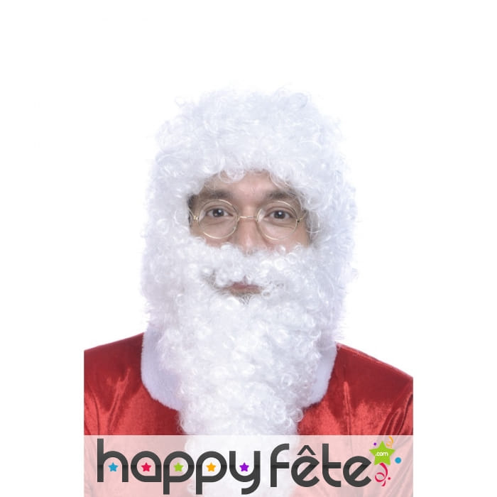 Lunettes avec verres de père Noël