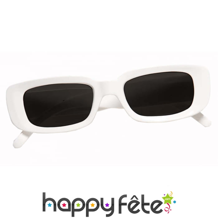 Lunettes blanches de michel polnareff