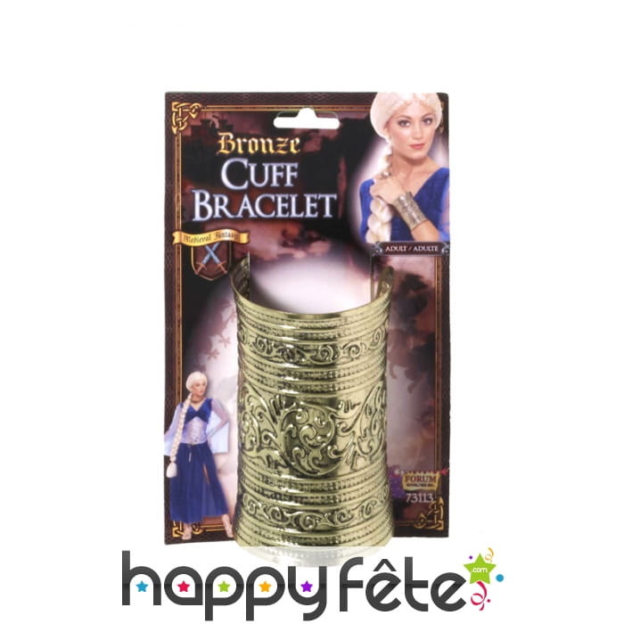 Large bracelet médiéval en bronze