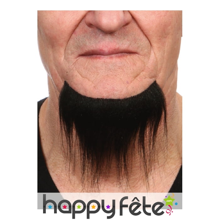 Large barbichette noire