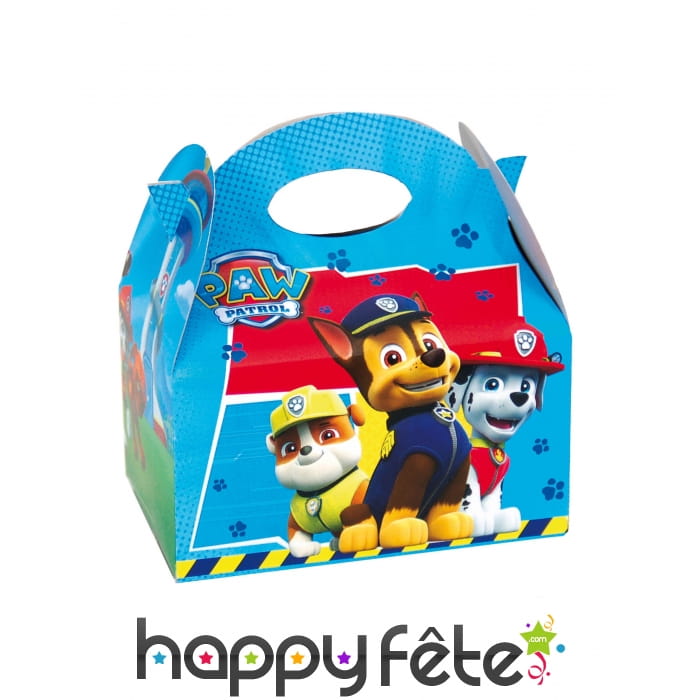 Lunch box Pat Patrouille en carton