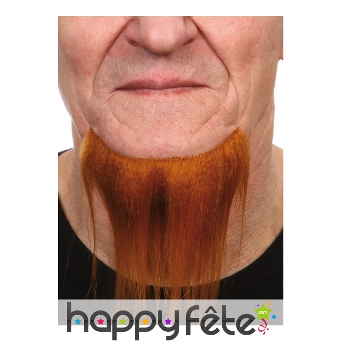 Large barbichette rousse