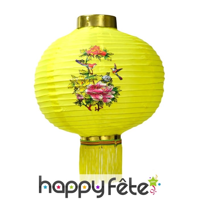 Lanterne chinoise décorée