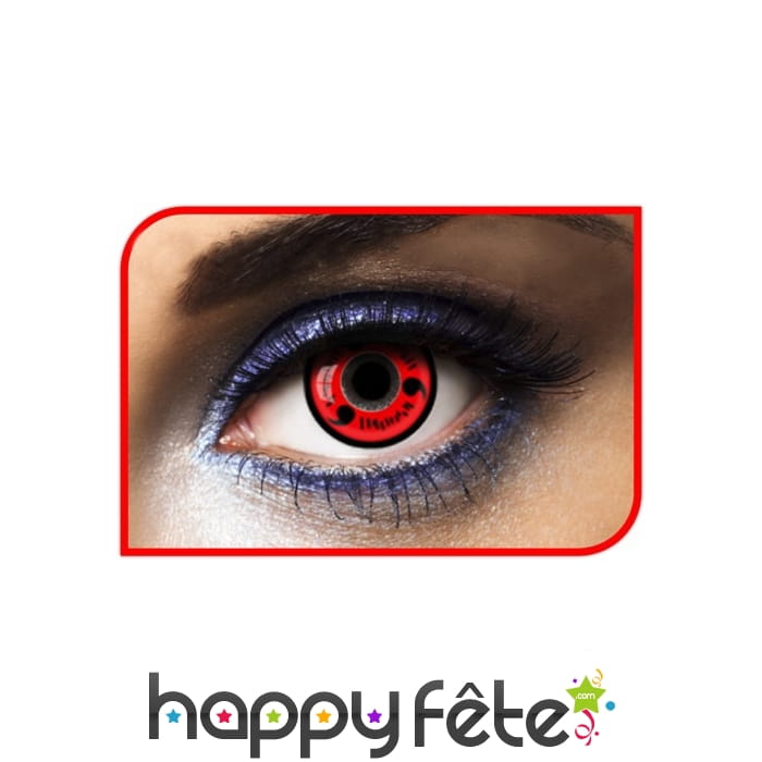 Lentilles curse mode sharingan, Naruto