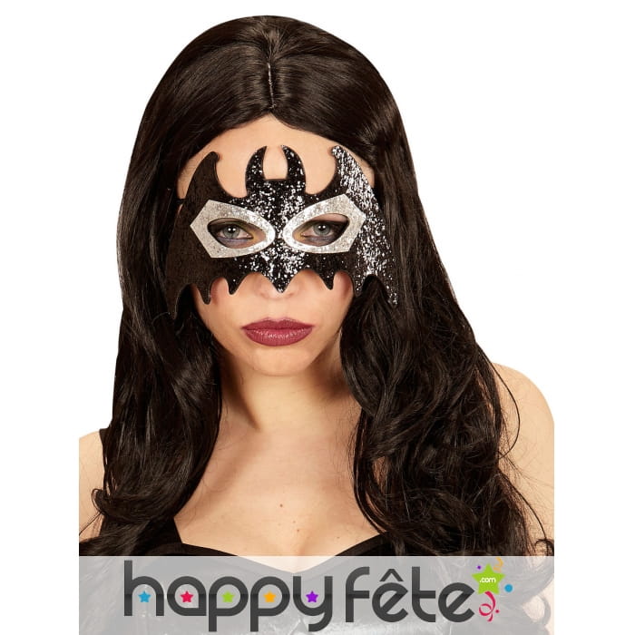 Loup chauve souris pailletée