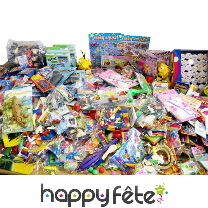 Lot de 1000 jouets pour pêche a la ligne