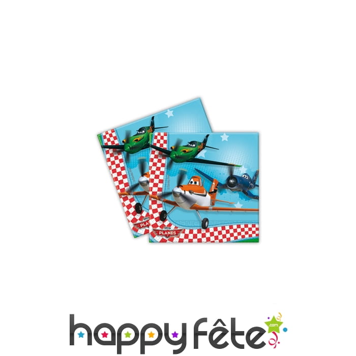 Lot de 16 serviettes planes, Disney