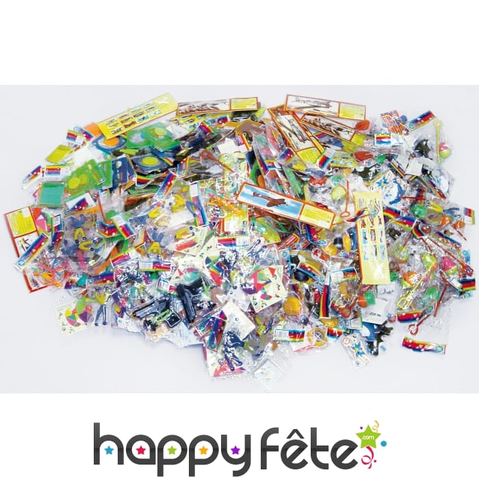 Lot de 500 jouets pour pêche a la ligne