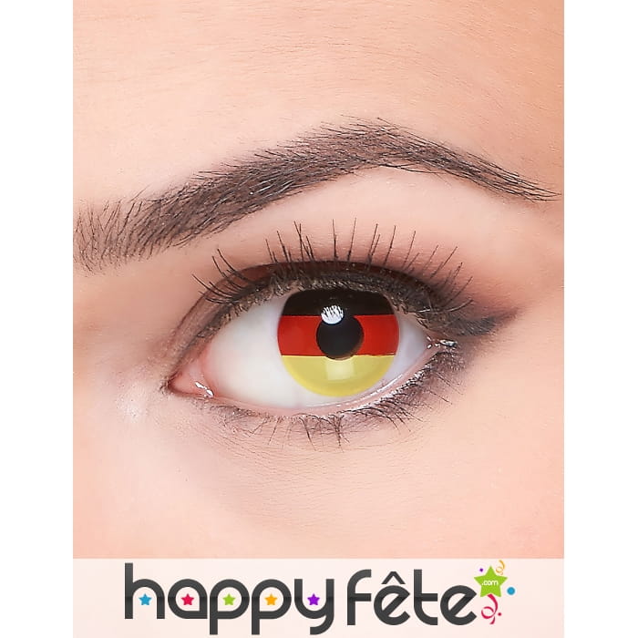 Lentille drapeau Allemand