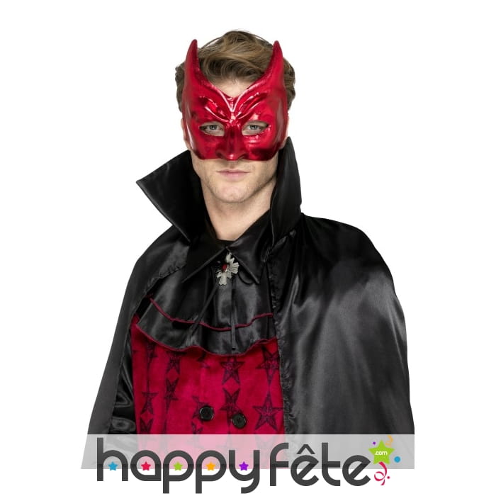 Loup de diable rouge brillant