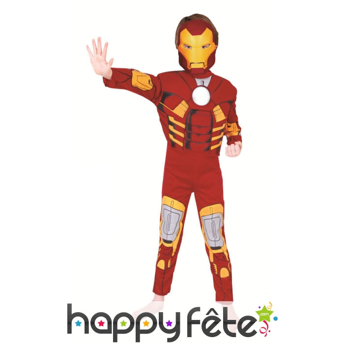Luxueux déguisement de Iron Man pour enfant