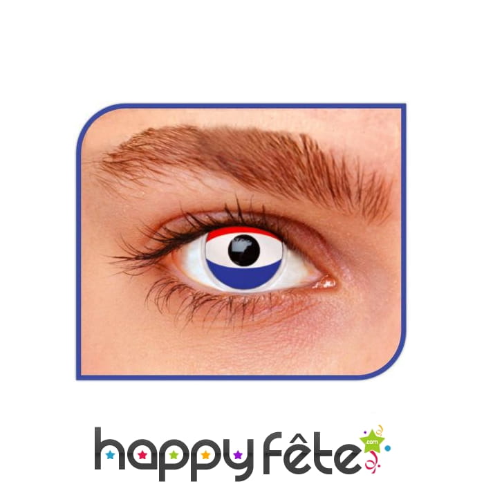 Lentilles drapeau Hollandais