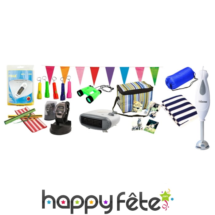 Lot de loterie complet numéro 1