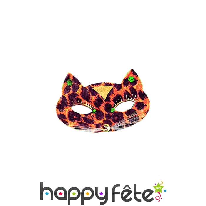 Loup de léopard marron